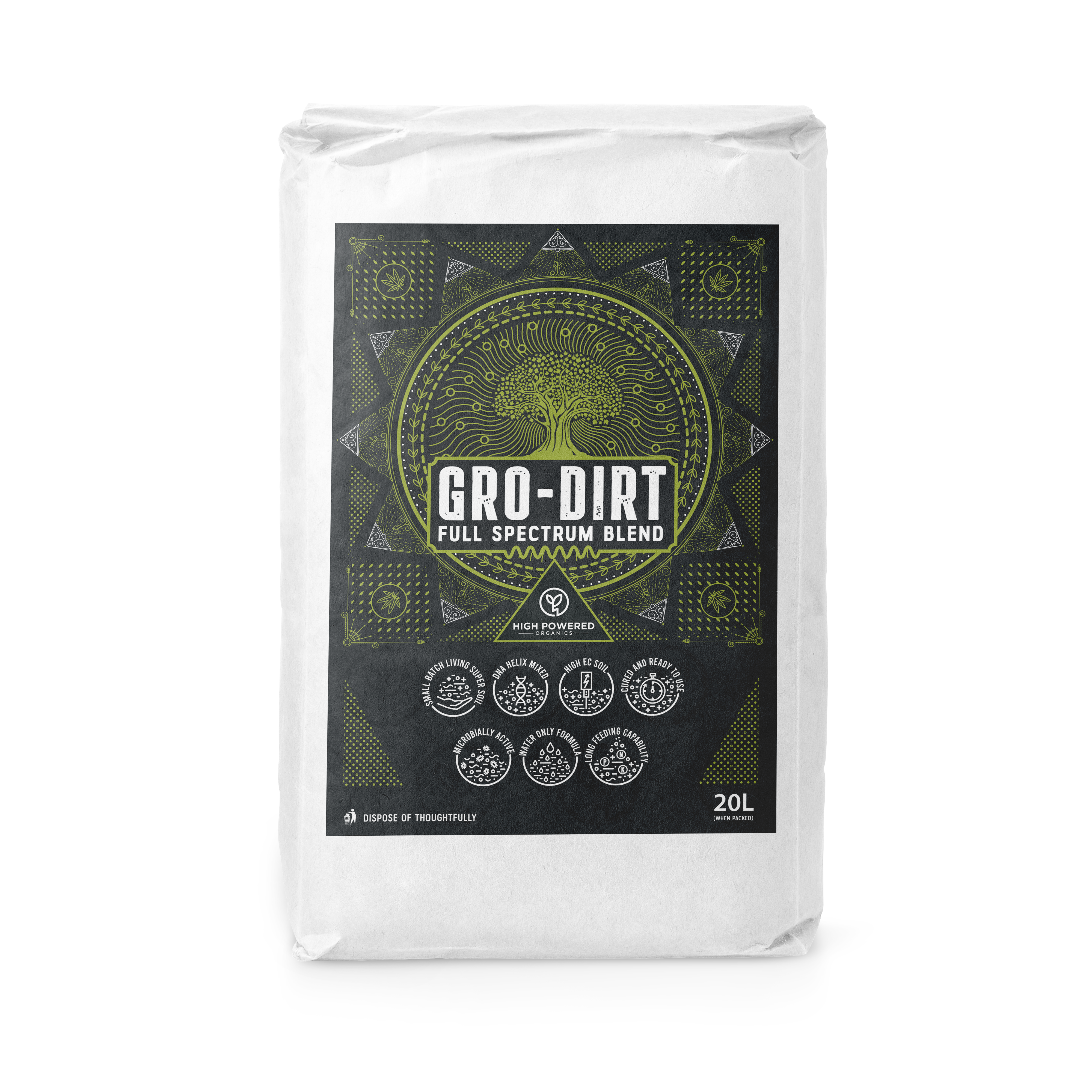 GRO-DIRT™ FULL SPECTRUM Organic Living Super Soil