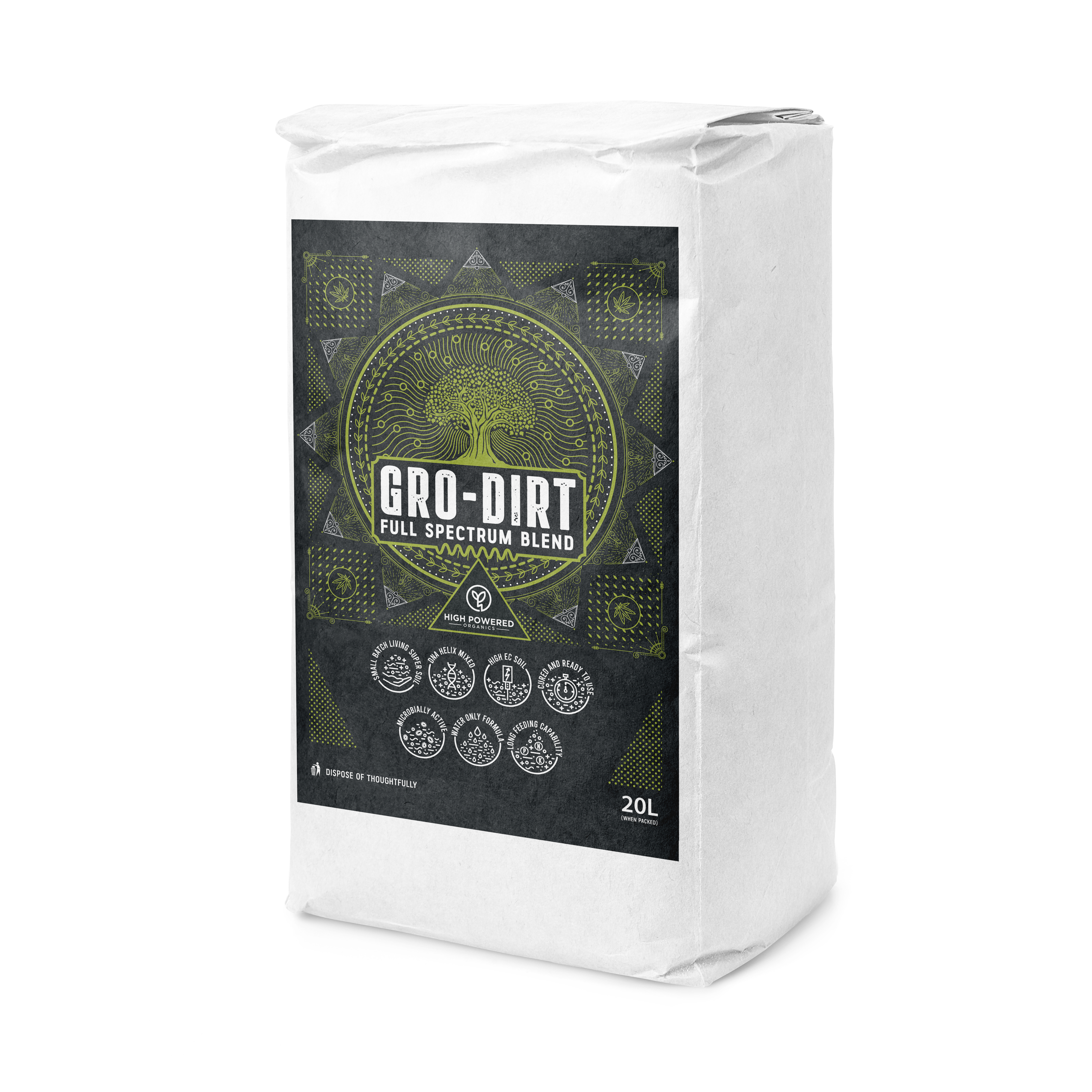 GRO-DIRT™ FULL SPECTRUM Organic Living Super Soil