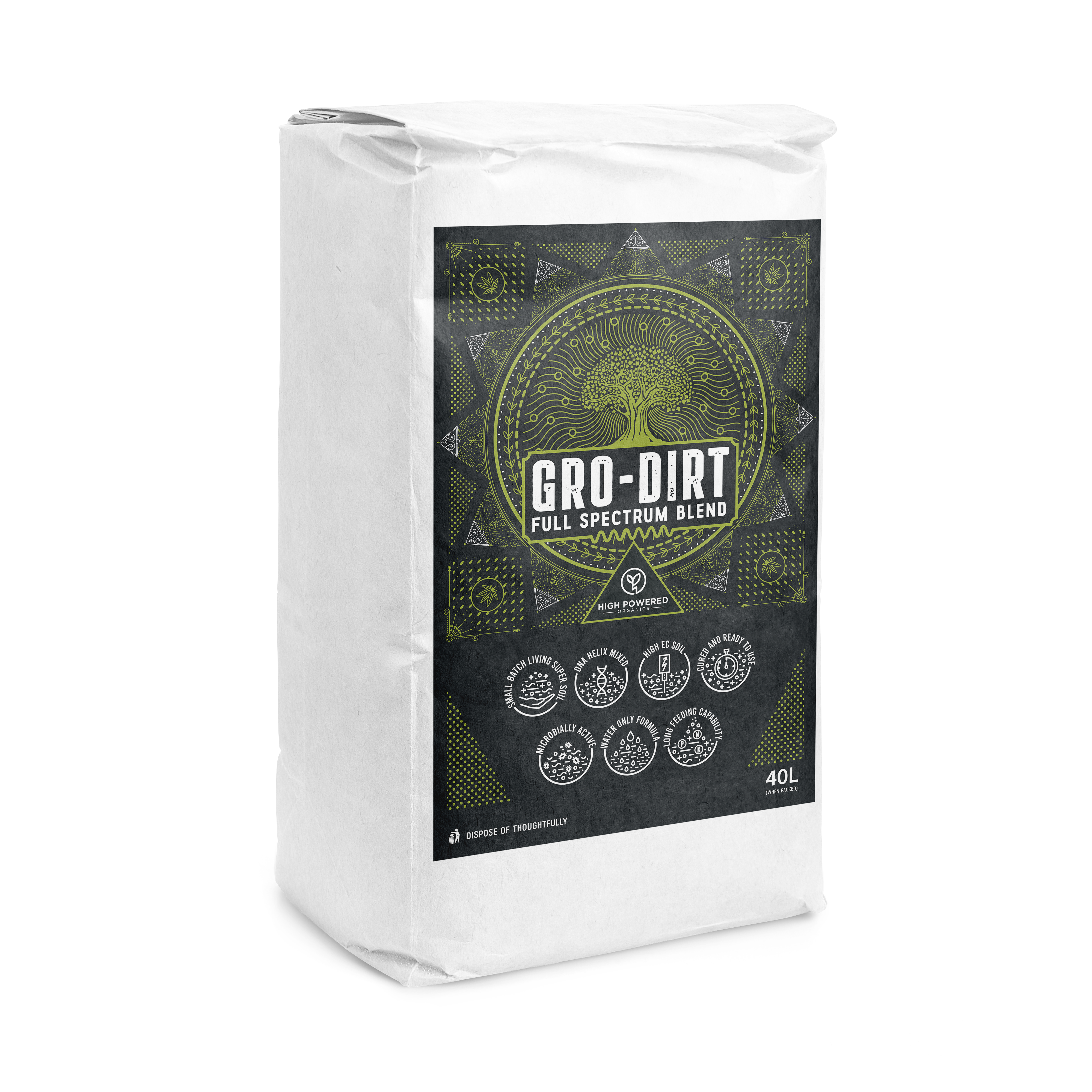 GRO-DIRT™ FULL SPECTRUM Organic Living Super Soil