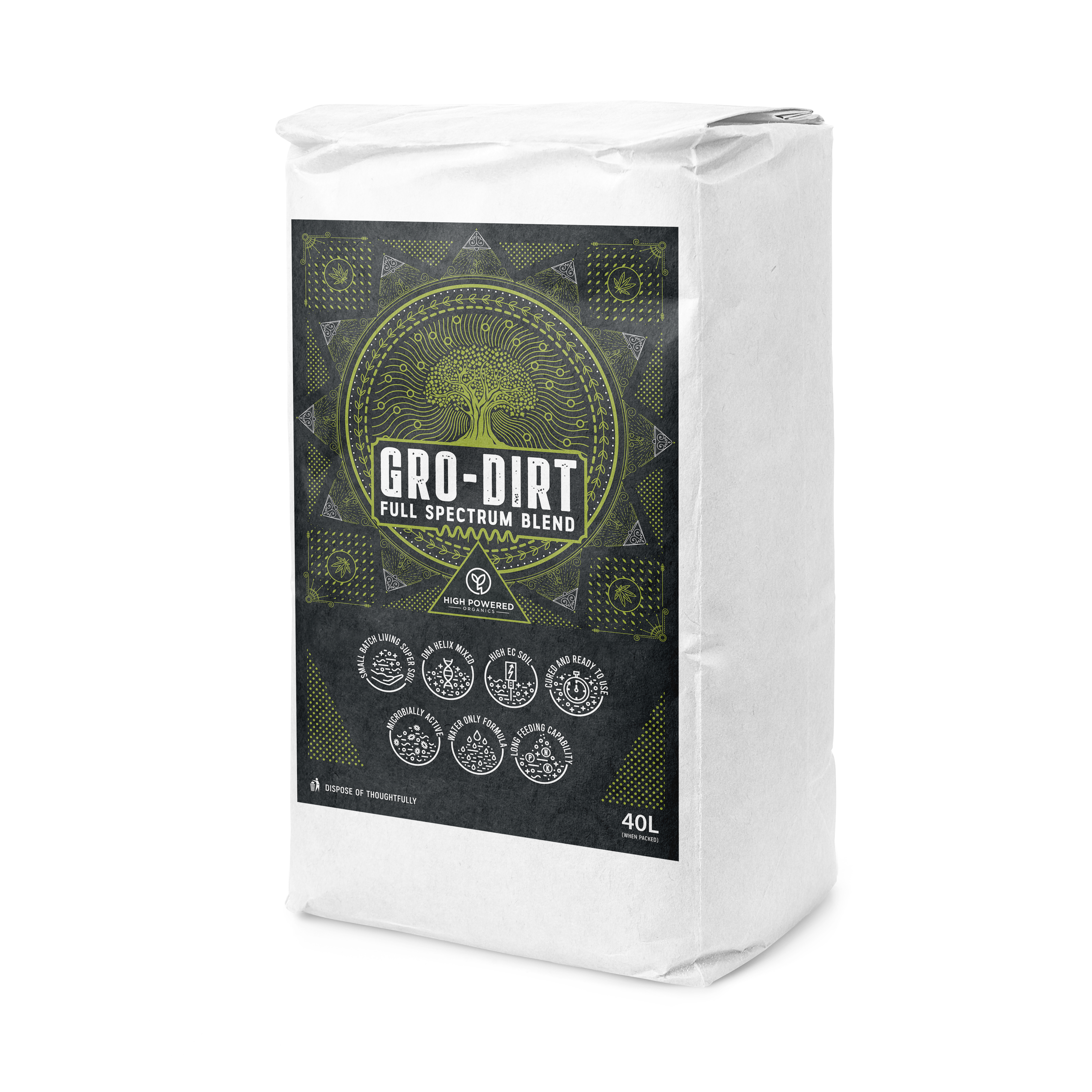 GRO-DIRT™ FULL SPECTRUM Organic Living Super Soil