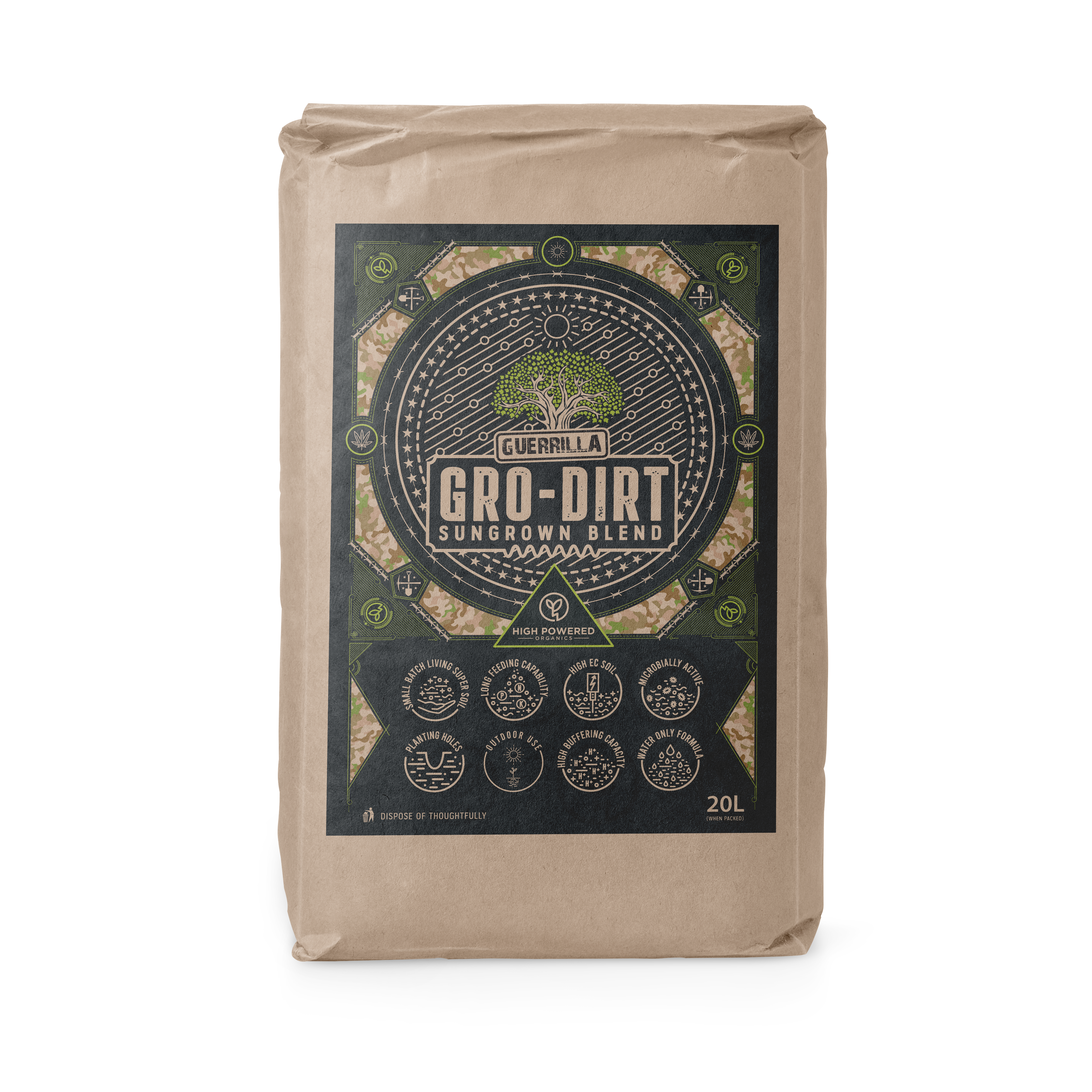 GRO-DIRT™ GUERRILLA Organic Living Super Soil