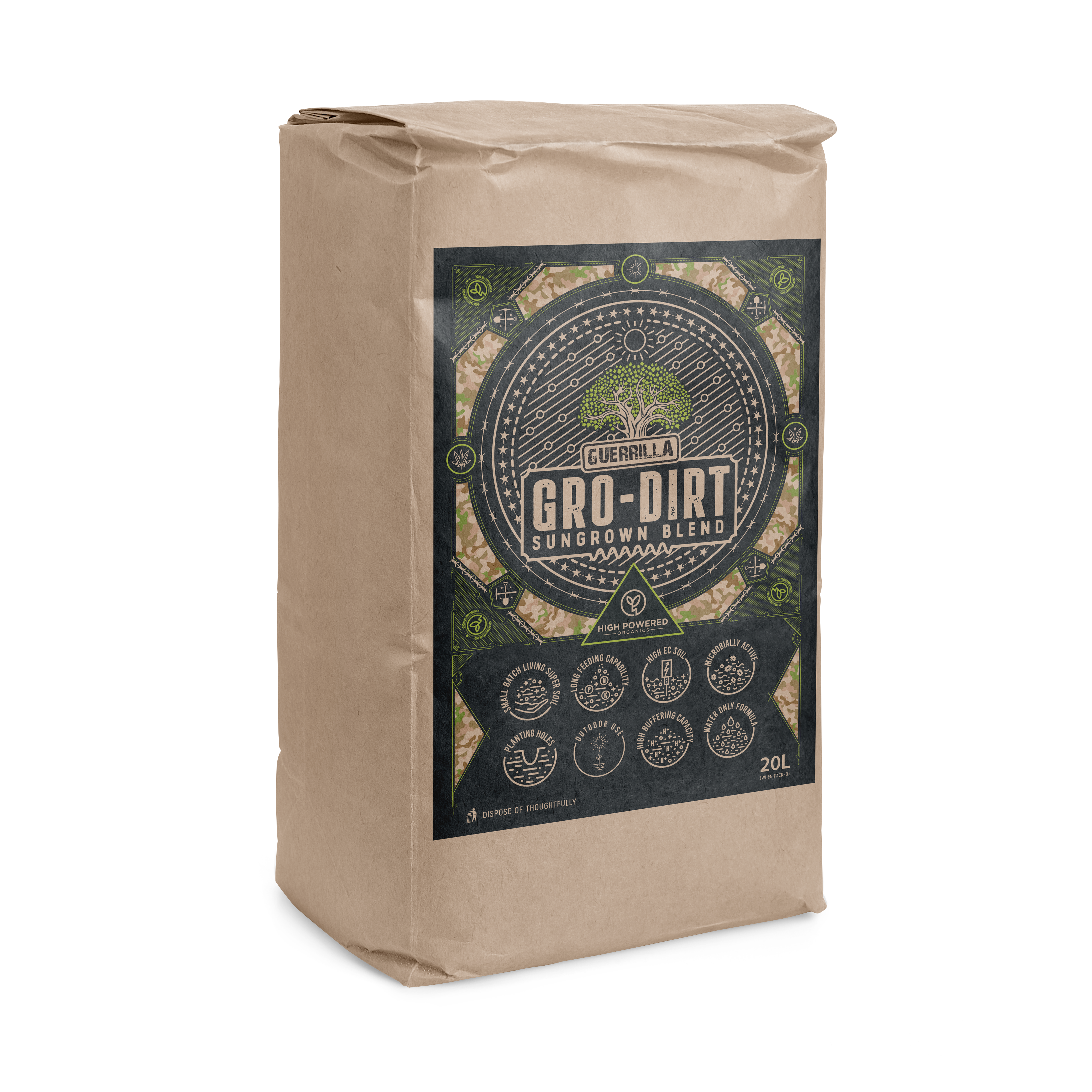 GRO-DIRT™ GUERRILLA Organic Living Super Soil