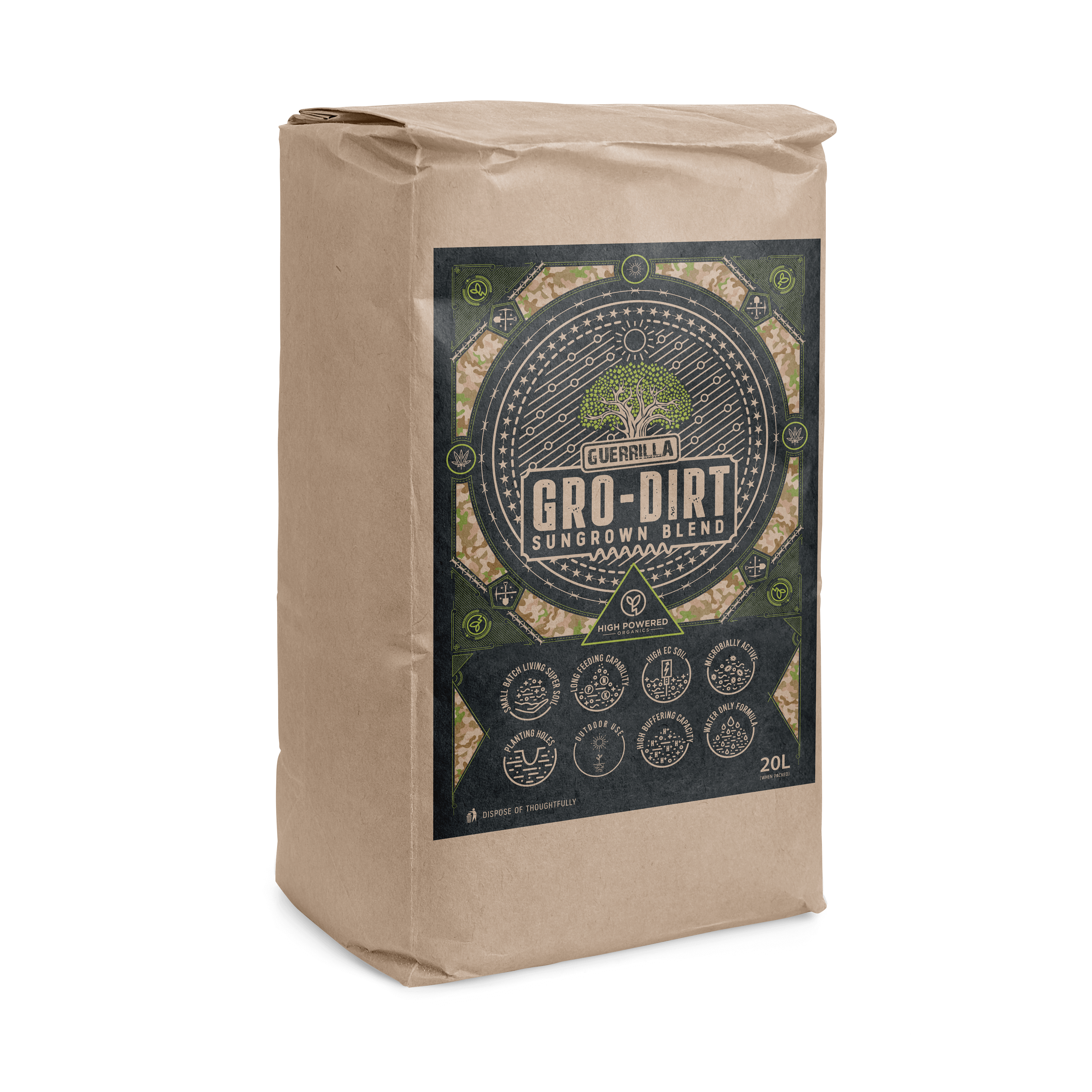 GRO-DIRT Guerrilla – Organic Living Soil