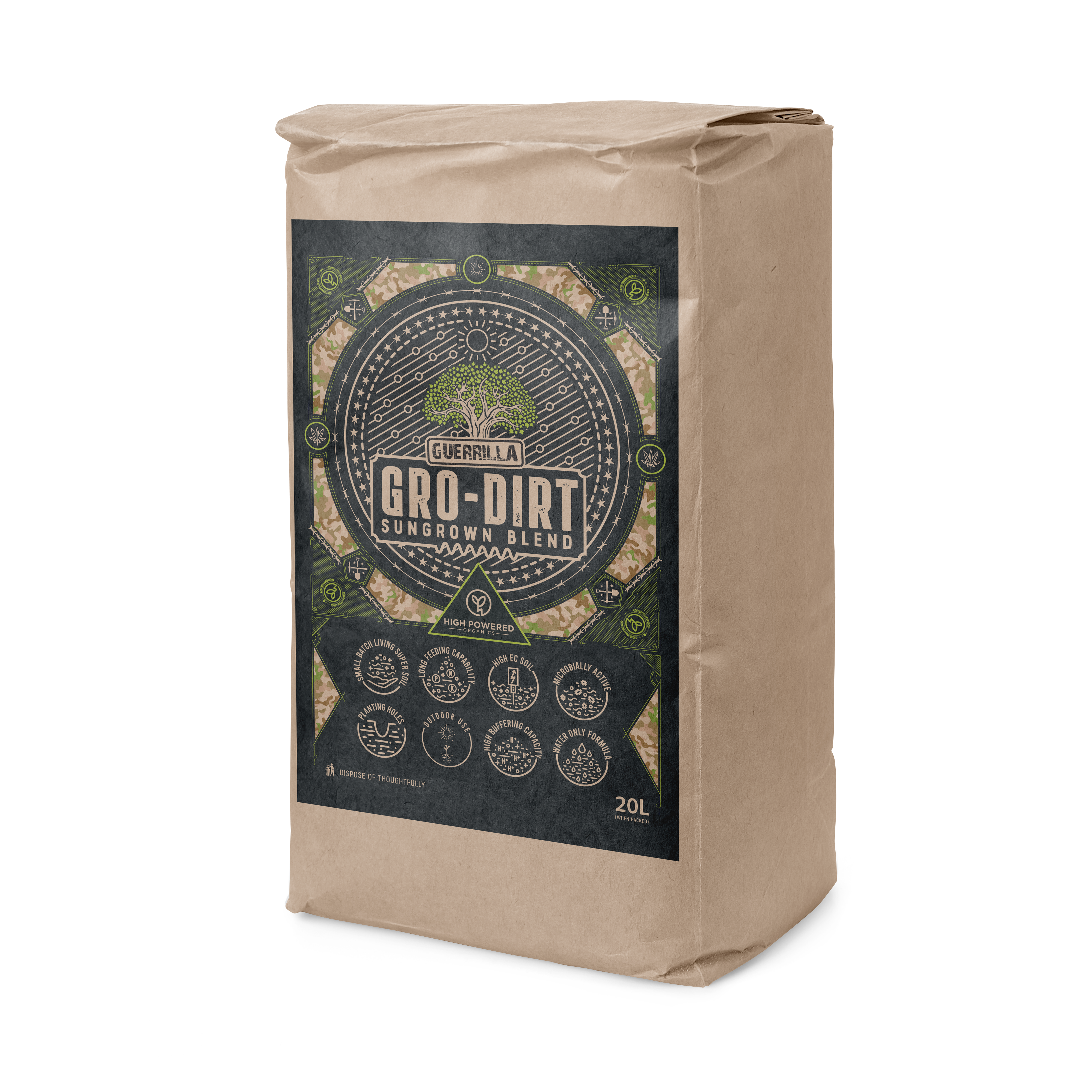 GRO-DIRT™ GUERRILLA Organic Living Super Soil