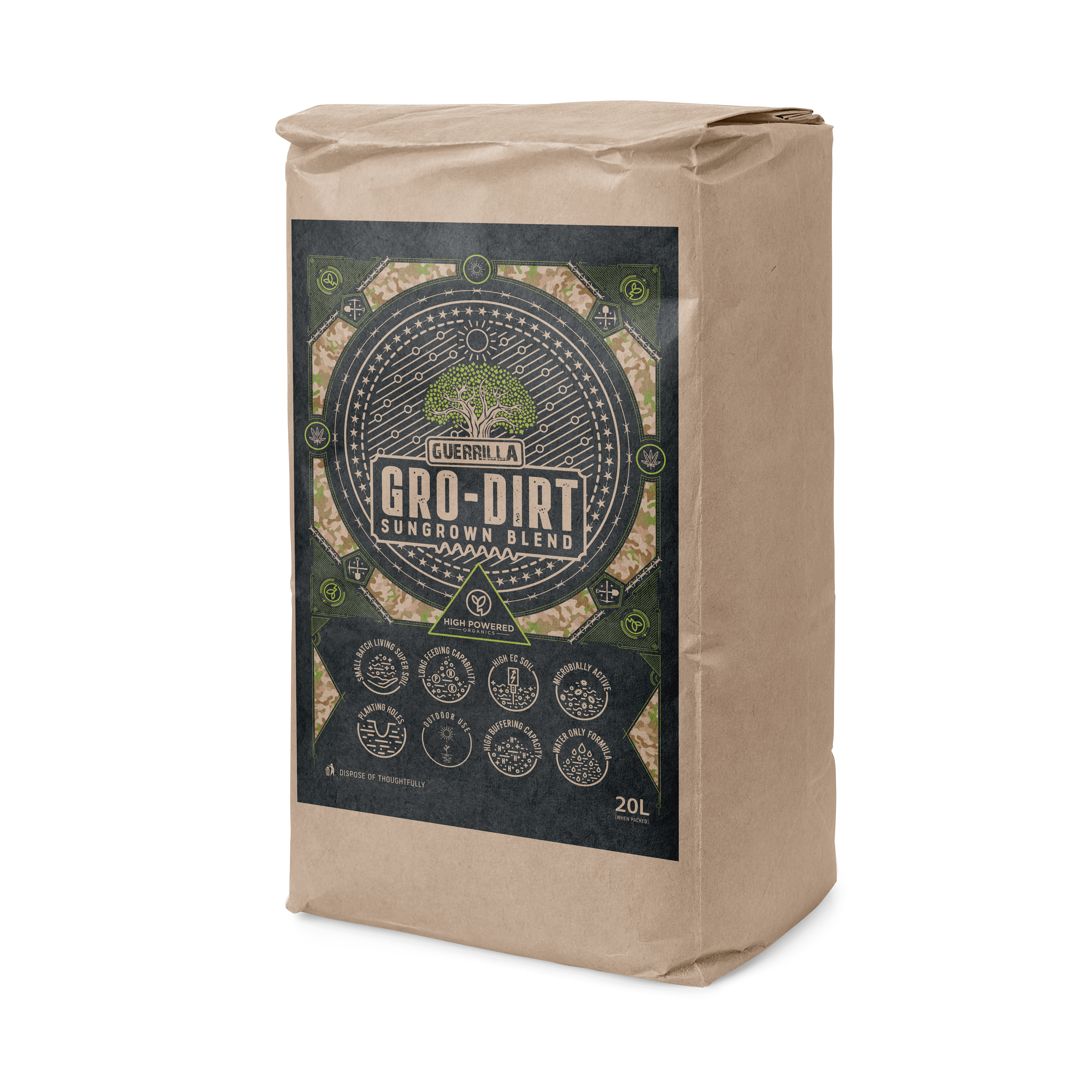 GRO-DIRT Guerrilla – Organic Living Soil