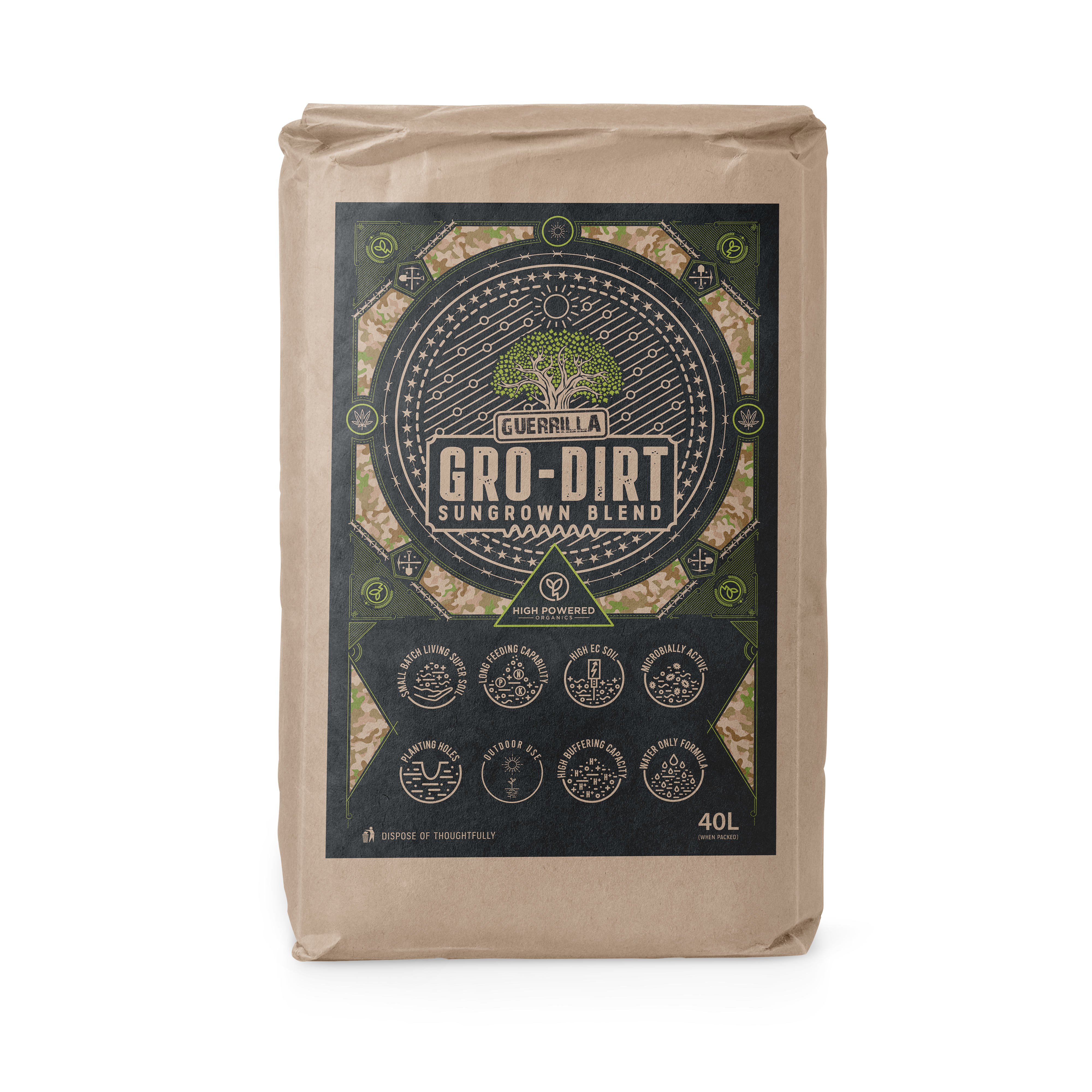 GRO-DIRT™ GUERRILLA Organic Living Super Soil