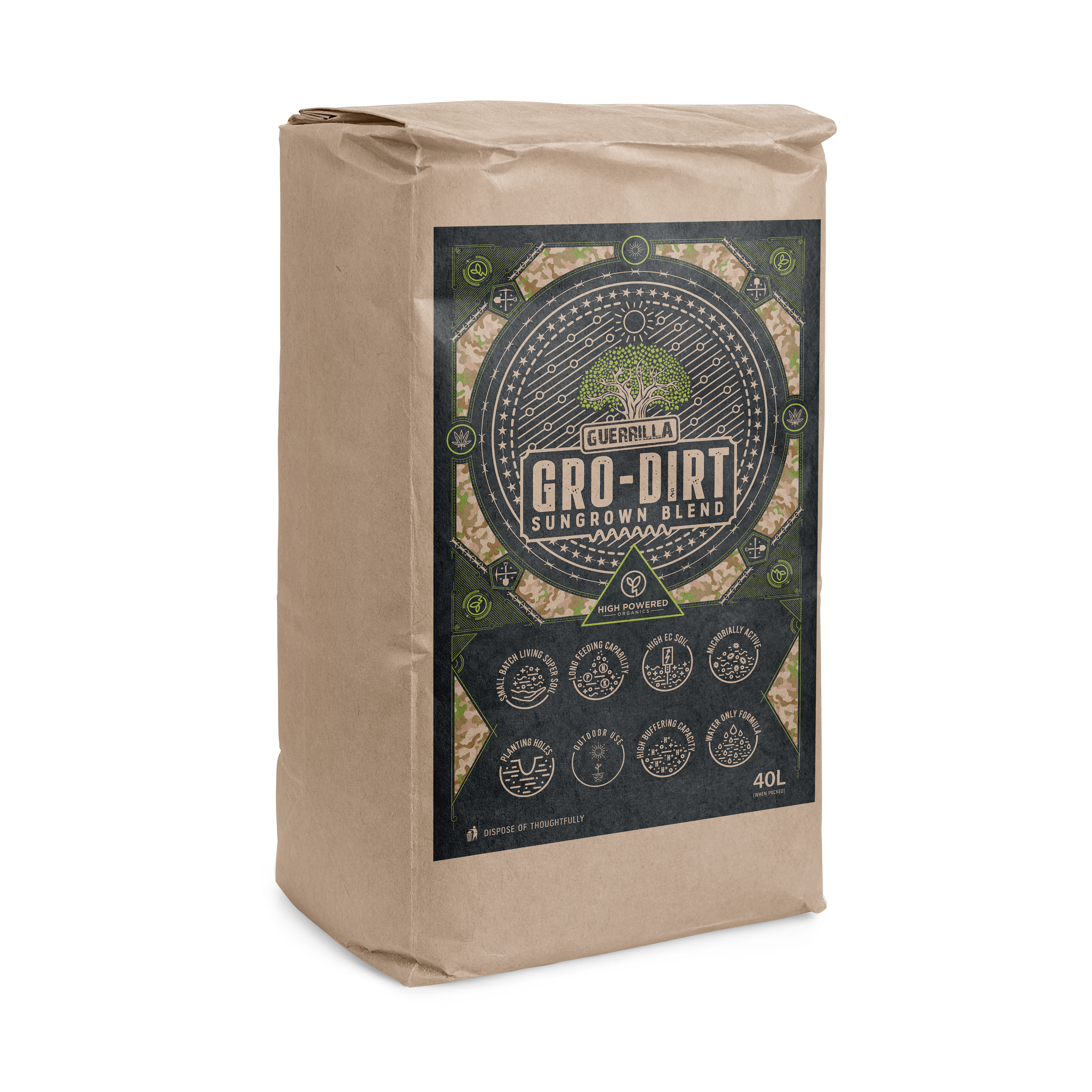 GRO-DIRT™ GUERRILLA Organic Living Super Soil