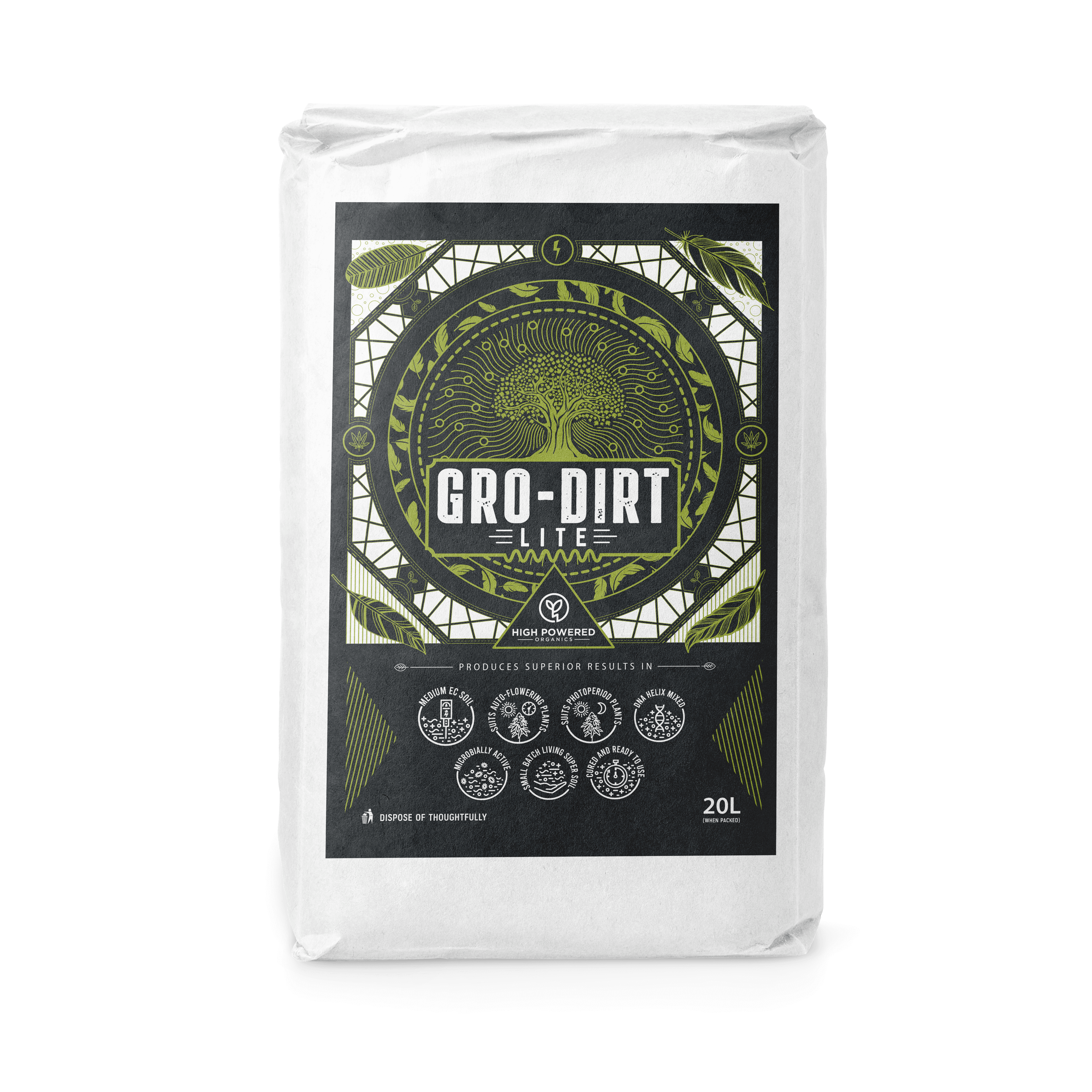 GRO-DIRT Lite – Organic Living Soil
