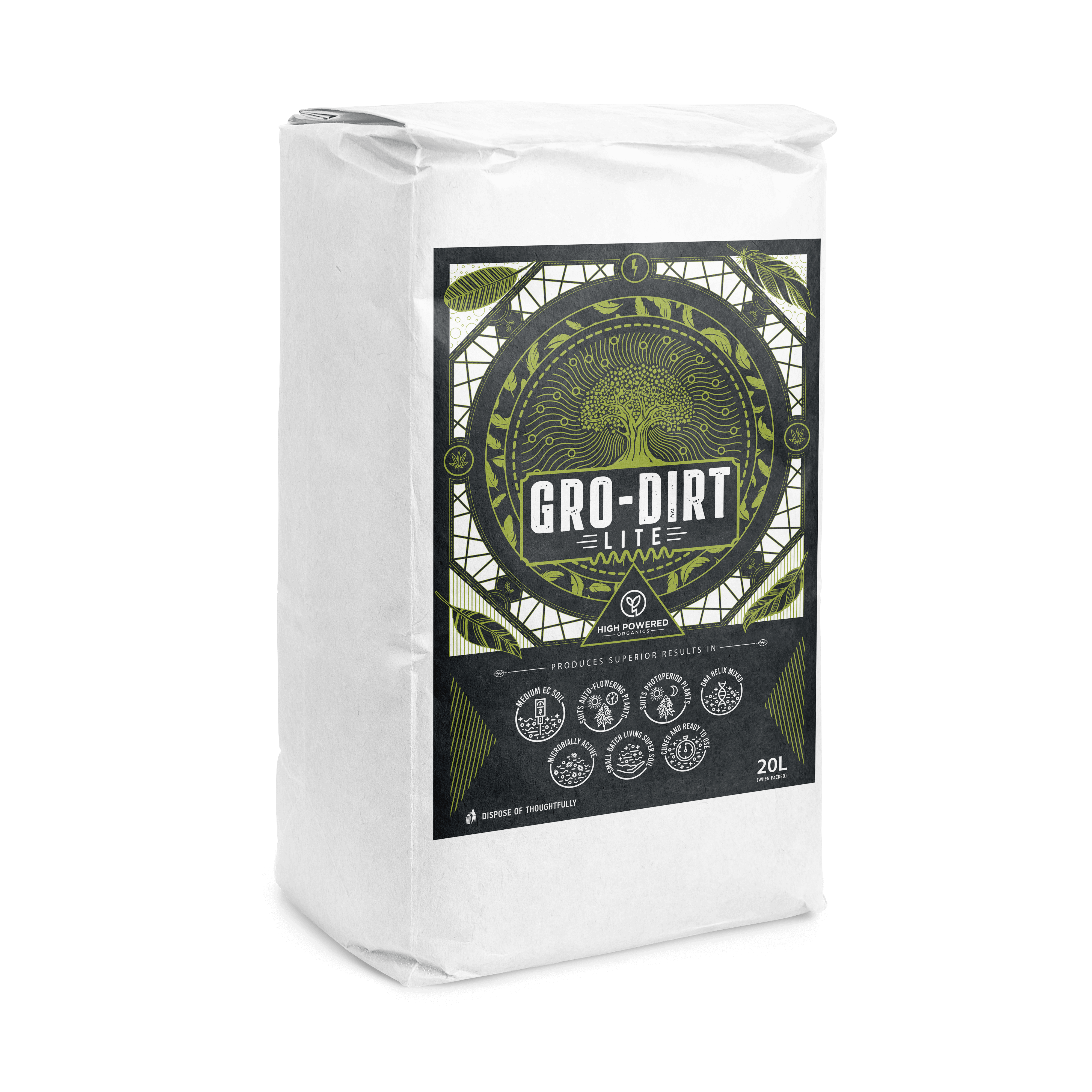 GRO-DIRT Lite – Organic Living Soil