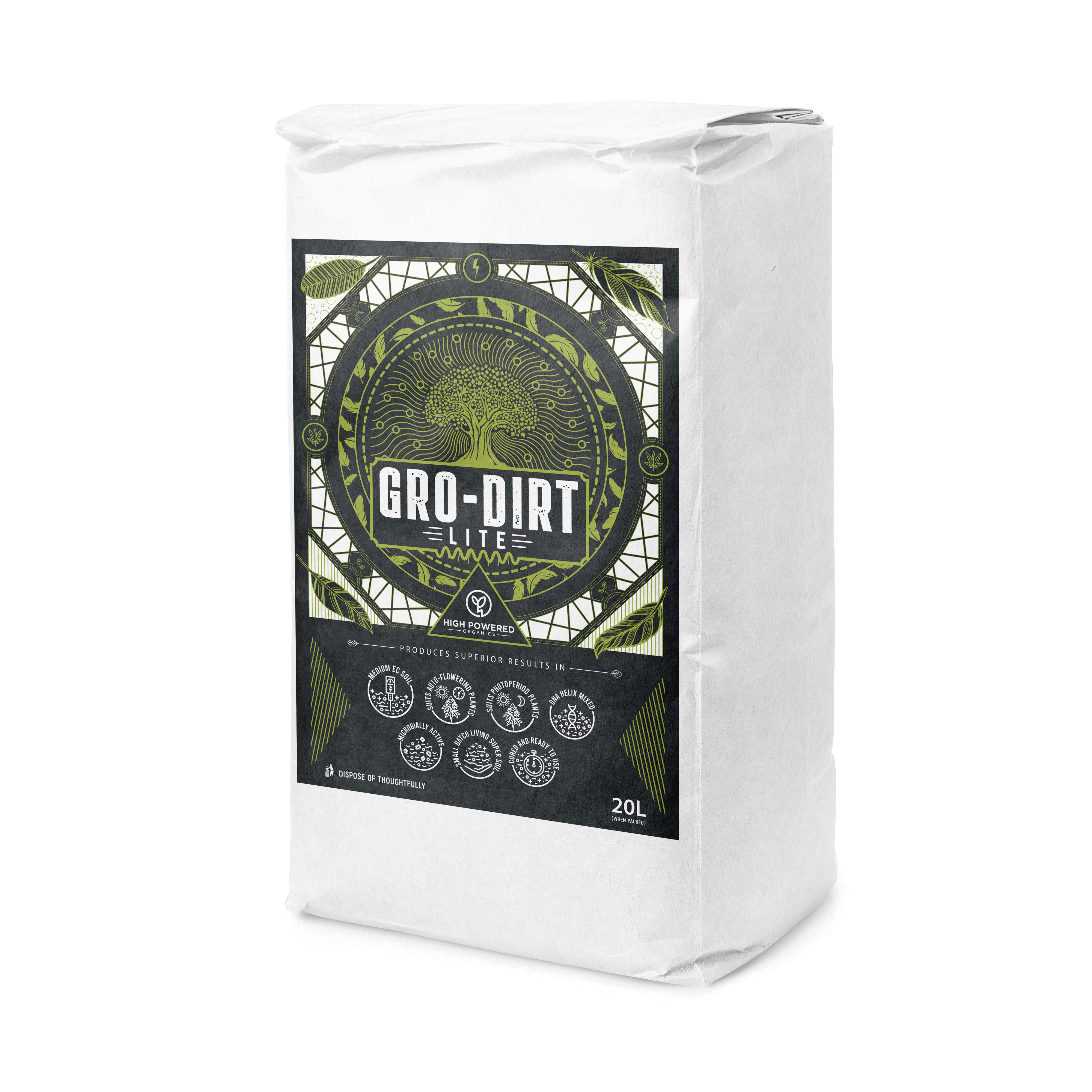 GRO-DIRT Lite – Organic Living Soil