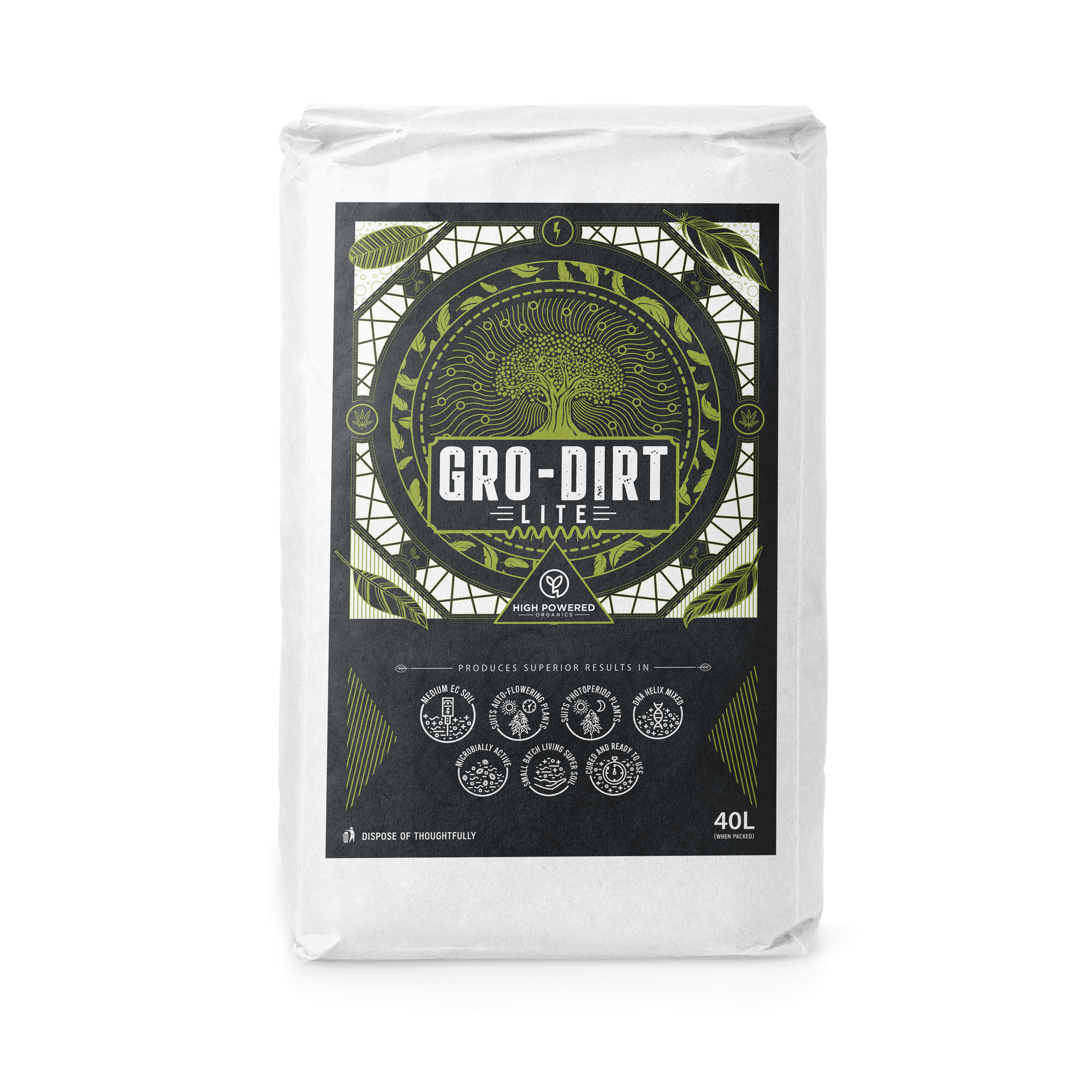 GRO-DIRT Lite – Organic Living Soil