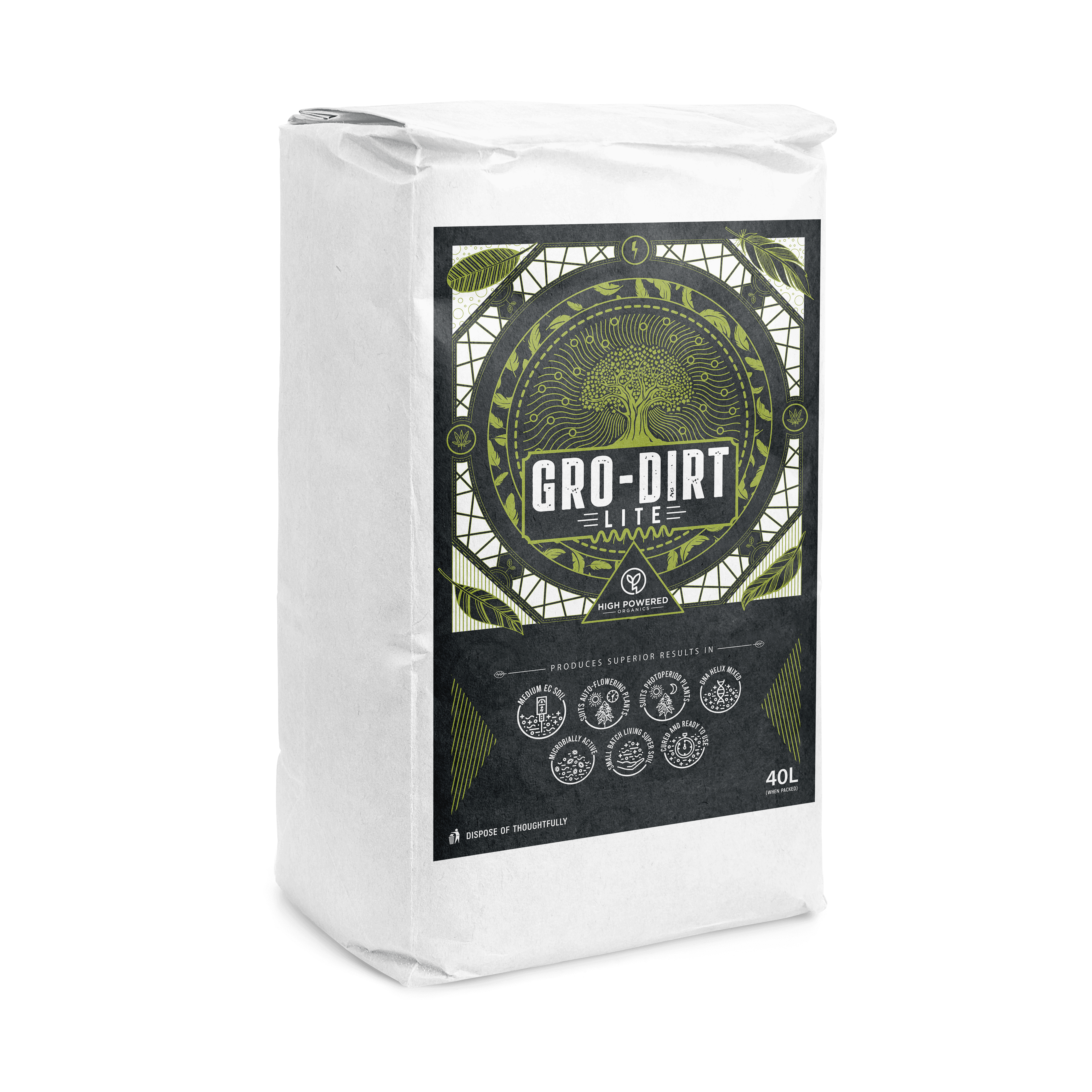 GRO-DIRT Lite – Organic Living Soil