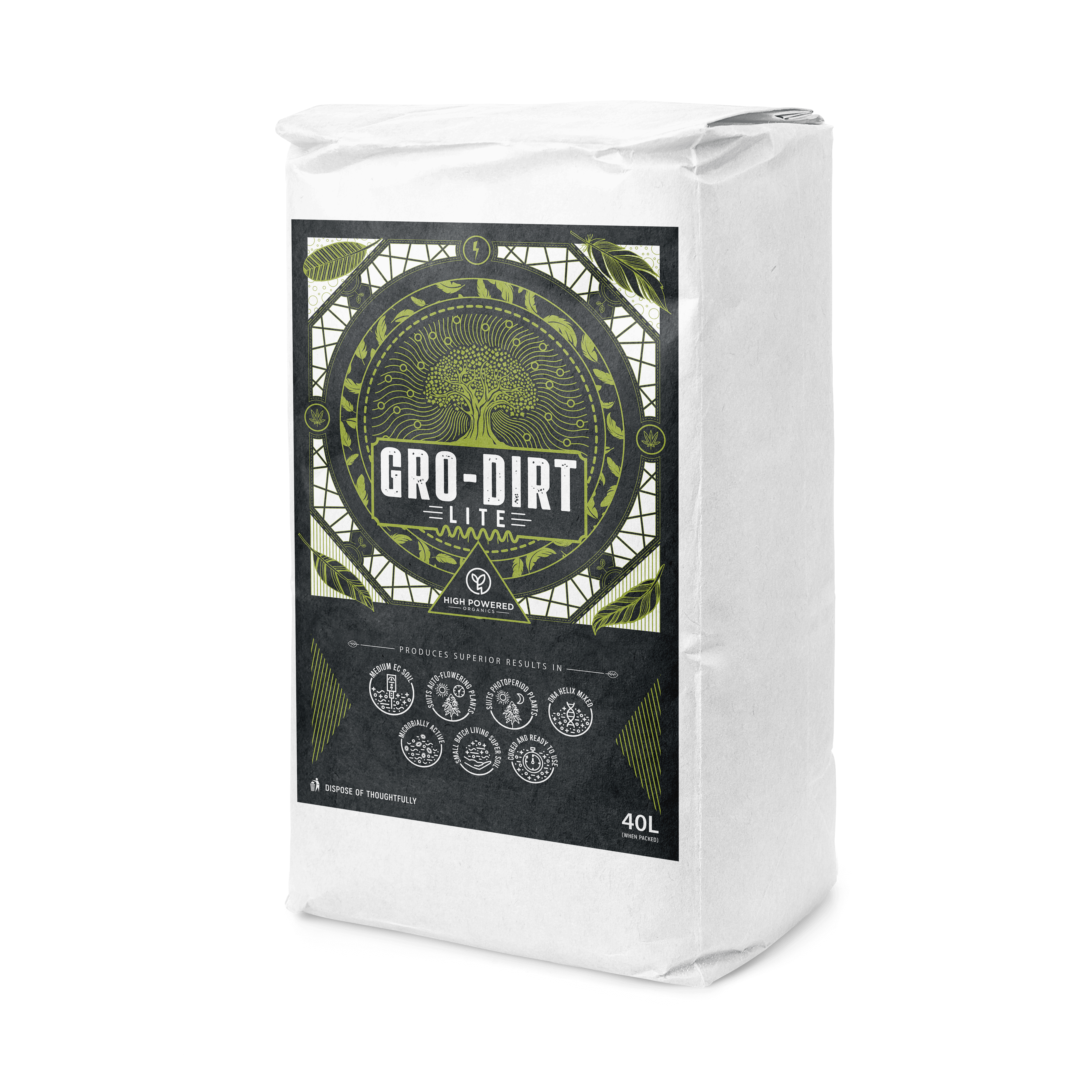 GRO-DIRT Lite – Organic Living Soil