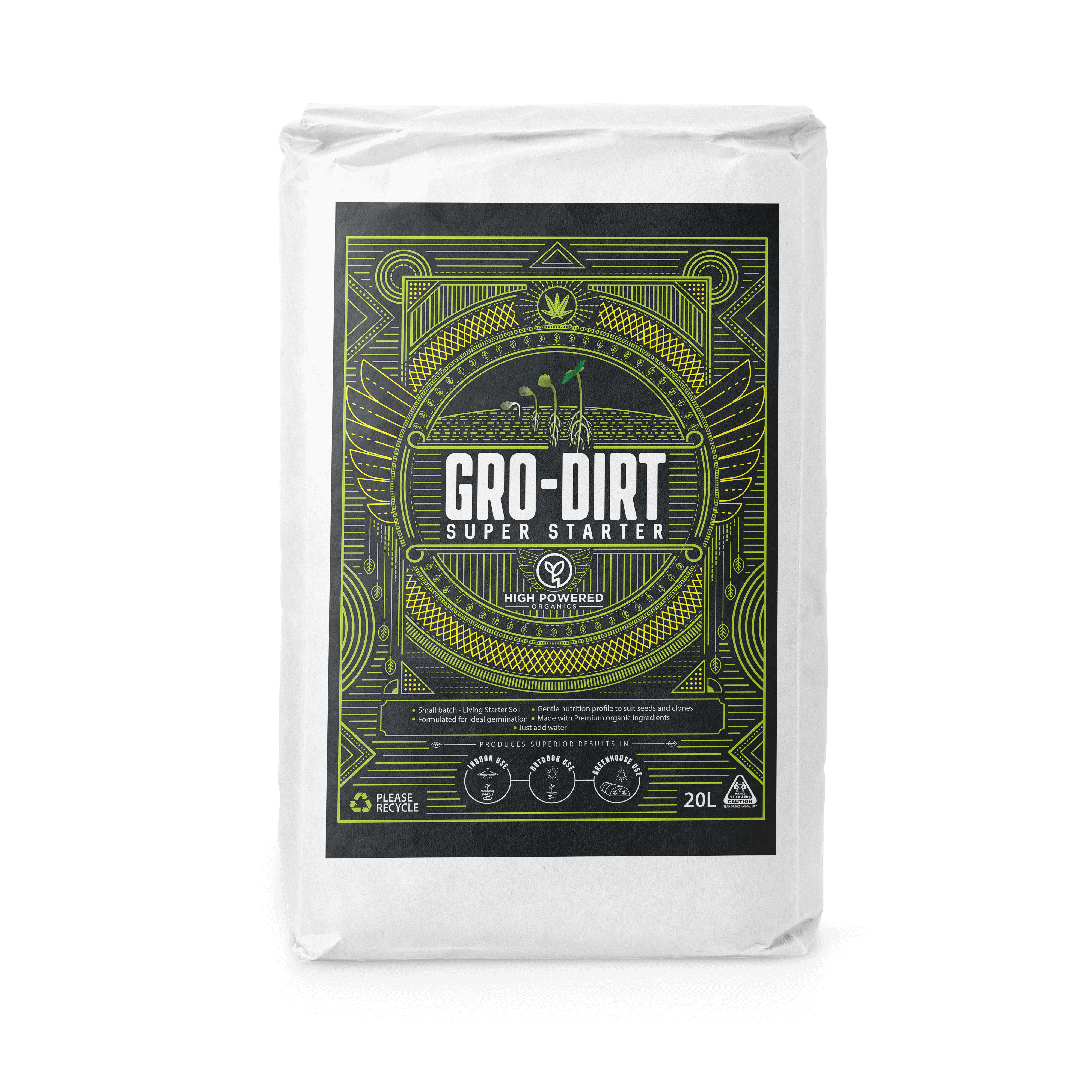 GRO-DIRT Super Starter – Organic Living Soil