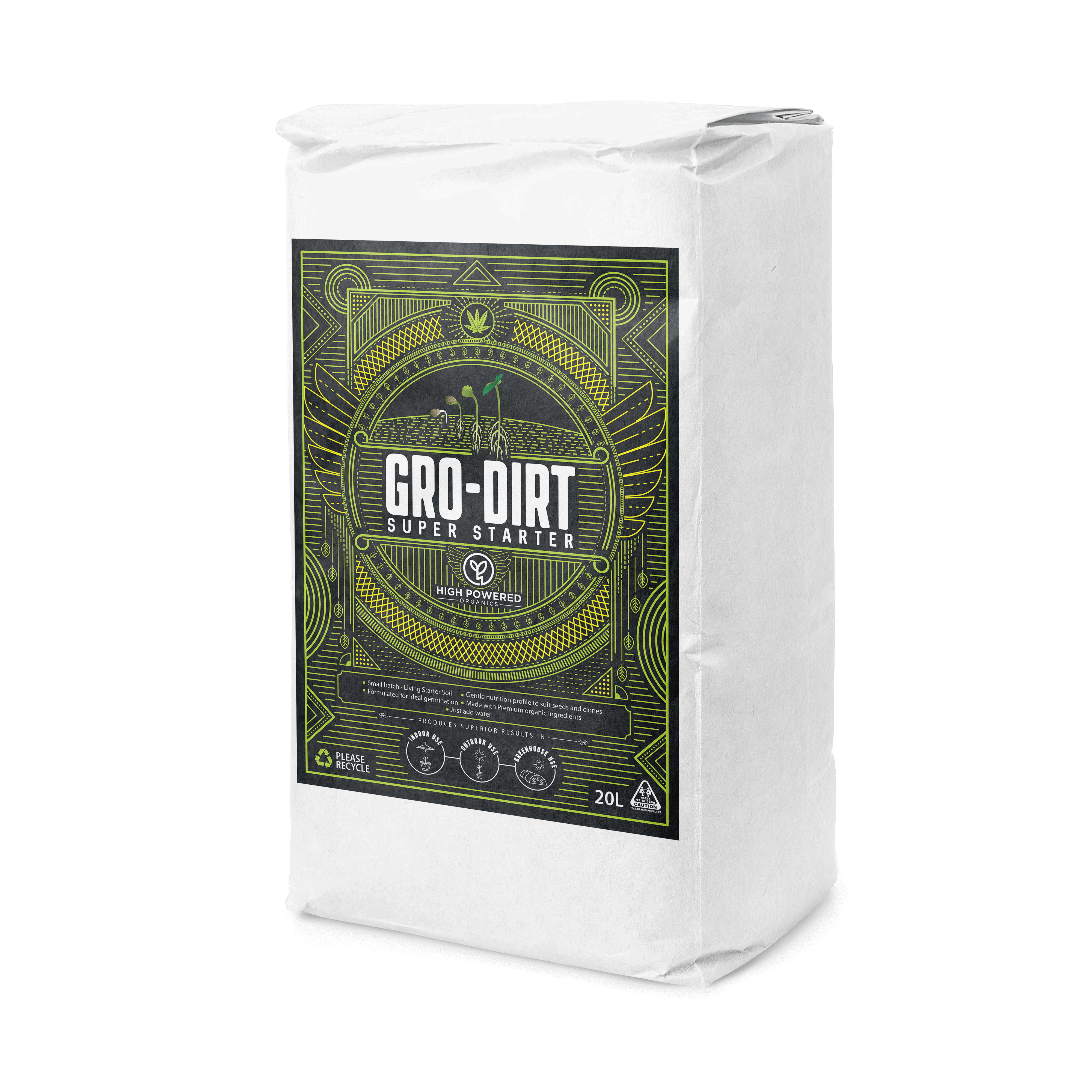 GRO-DIRT Super Starter – Organic Living Soil