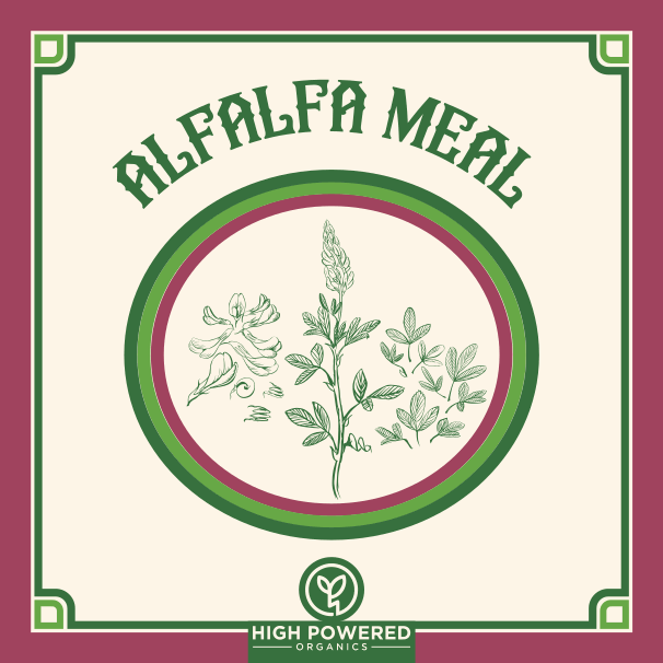 Alfalfa Meal - High Powered Organics
