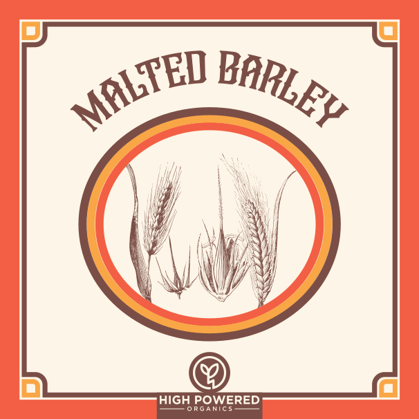 Malted Barley - High Powered Organics