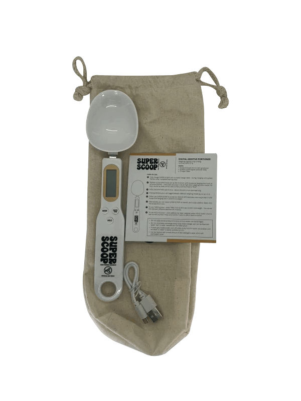 SUPER-SCOOP Digital Additive Portioner - High Powered Organics