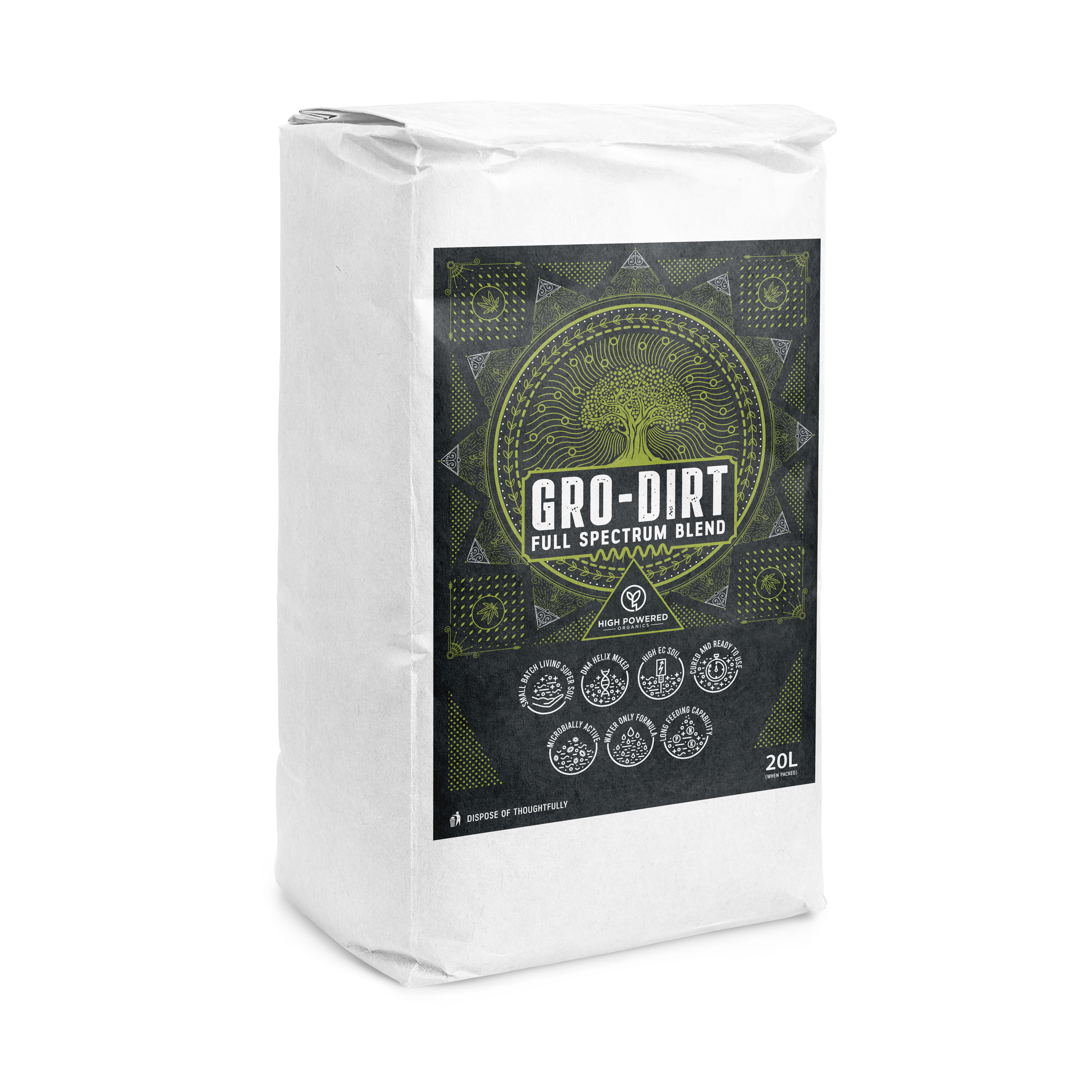 GRO-DIRT™ FULL SPECTRUM Organic Living Super Soil